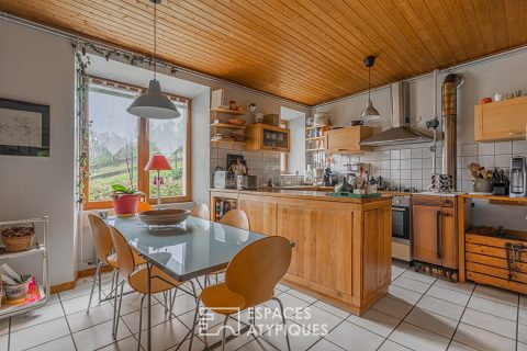 Ferme avec vue réinterprétée par un architecte