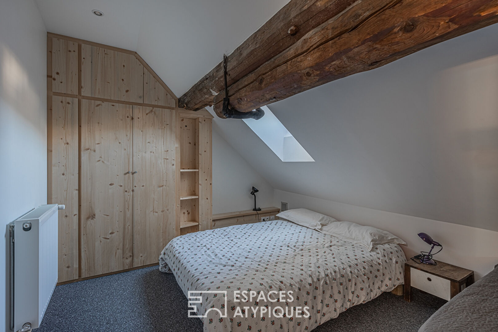 Authentic village house and its mountain spirit