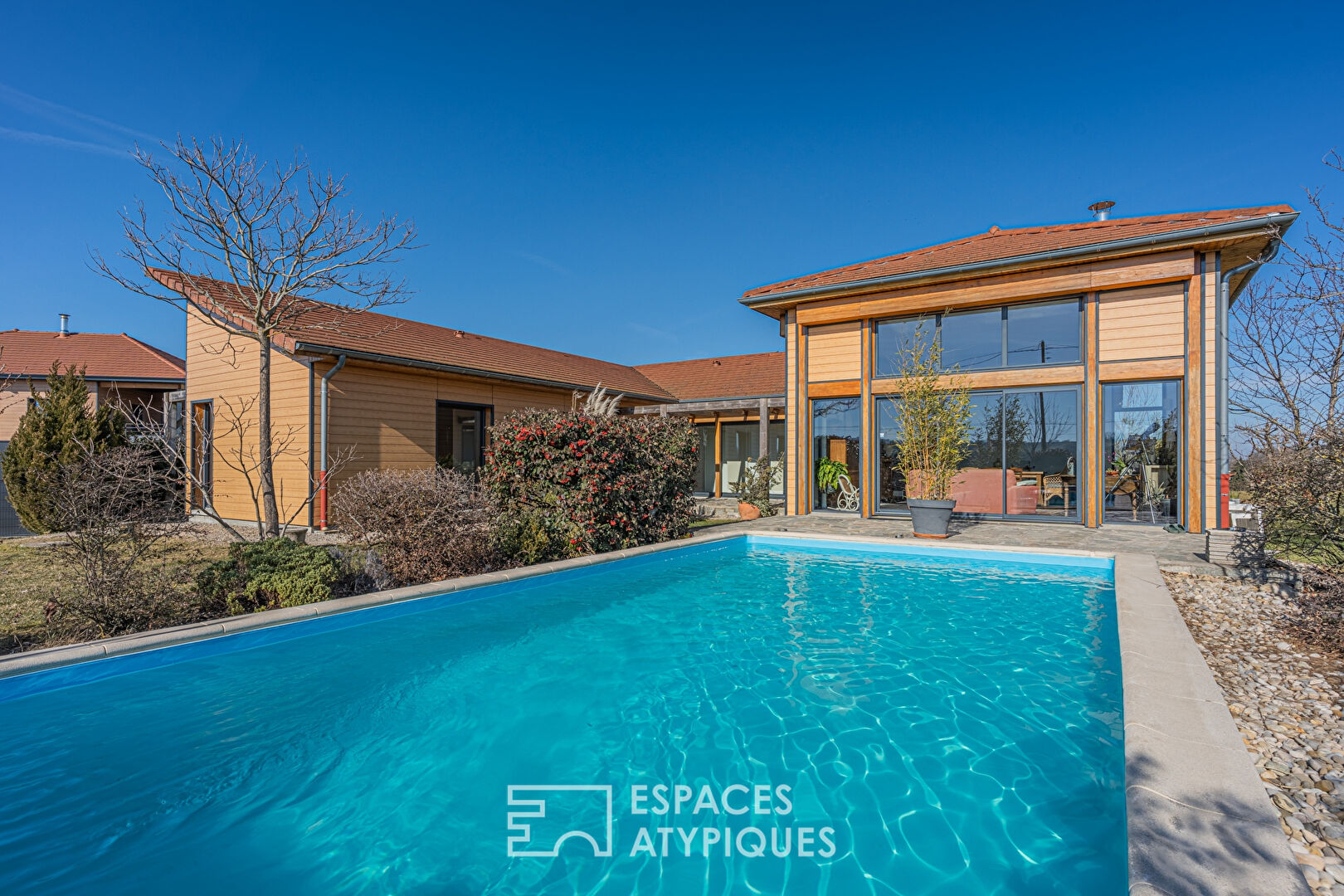 Villa californienne avec piscine