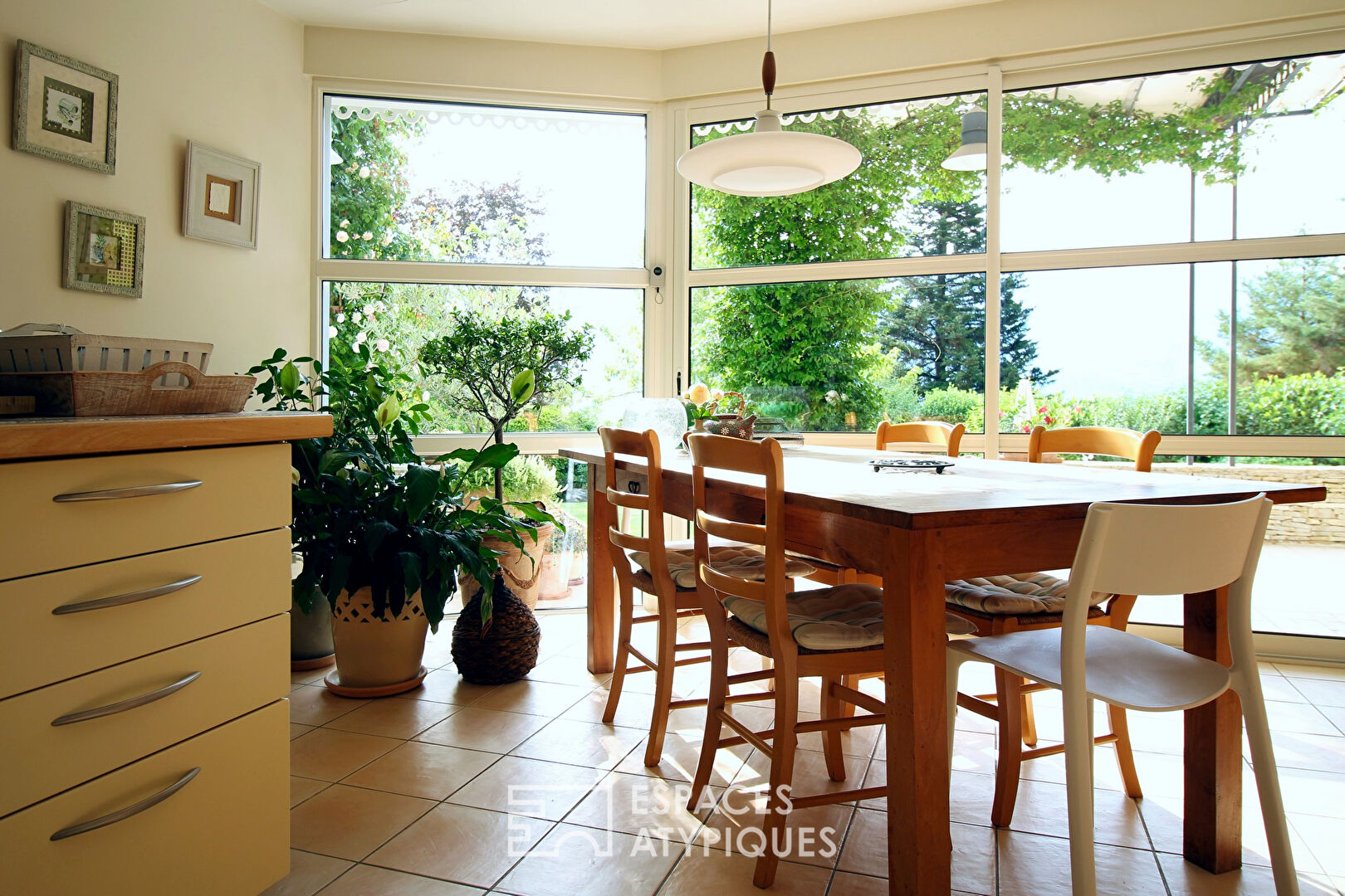 Villa à l’esprit provençal sur les hauteurs de Meylan