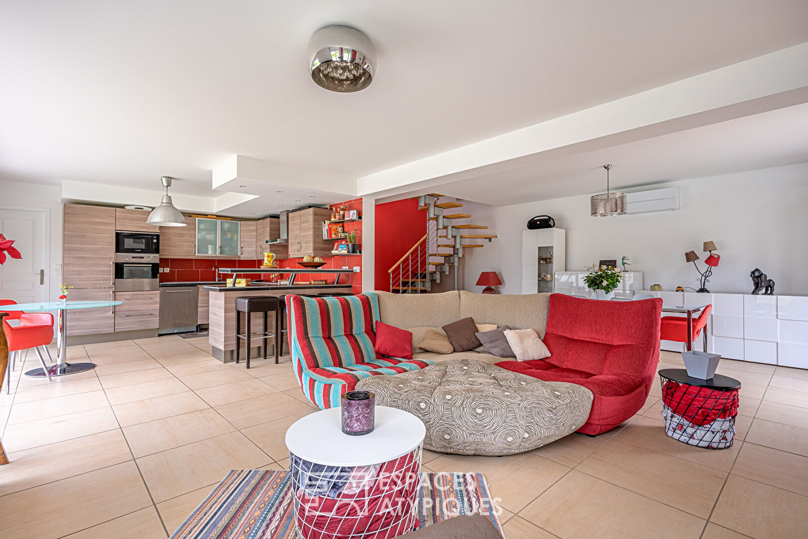 Maison contemporaine proche de la nature