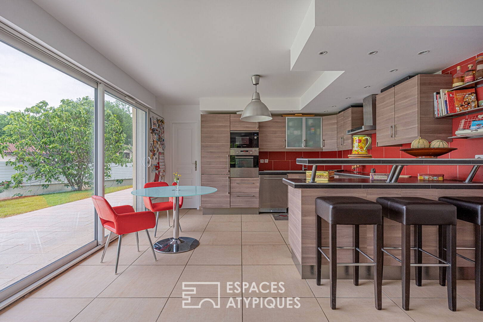 Maison contemporaine proche de la nature