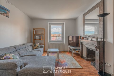 Apartment with a view on the top floor