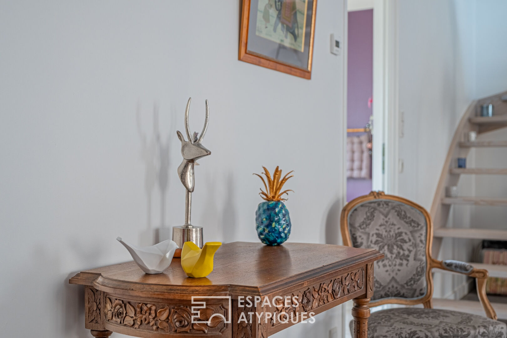 Renovated duplex in a city center house