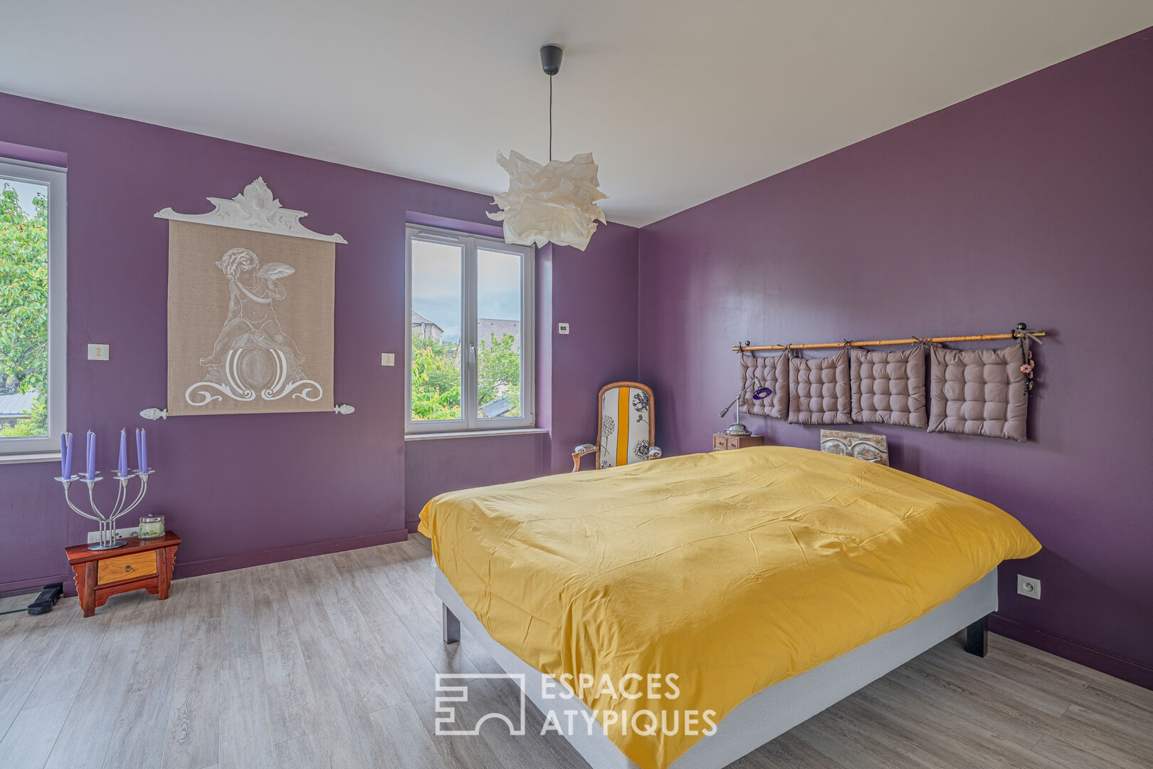 Renovated duplex in a city center house