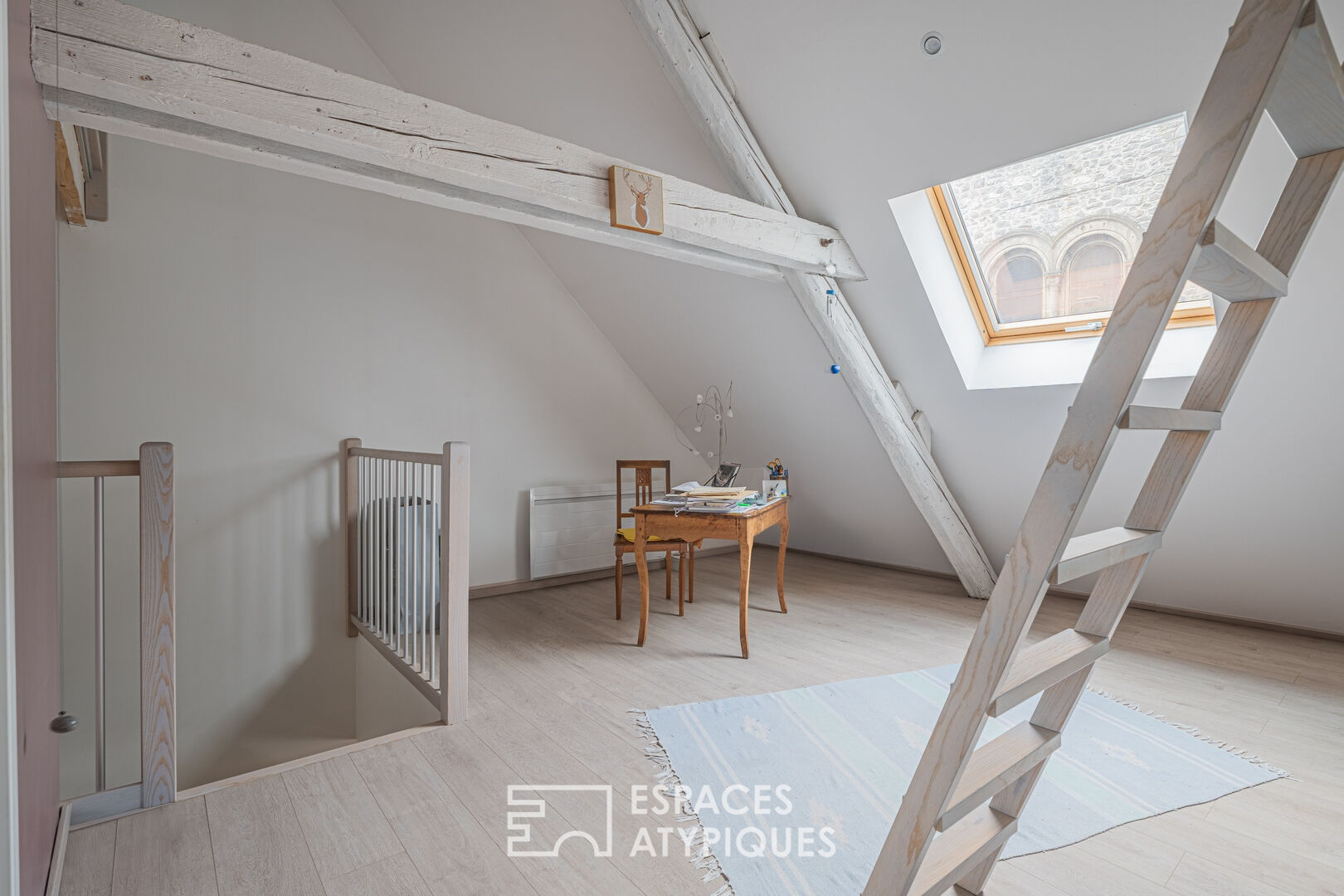 Renovated duplex in a city center house
