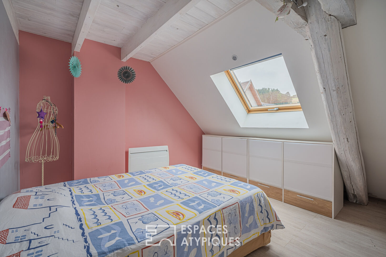 Renovated duplex in a city center house
