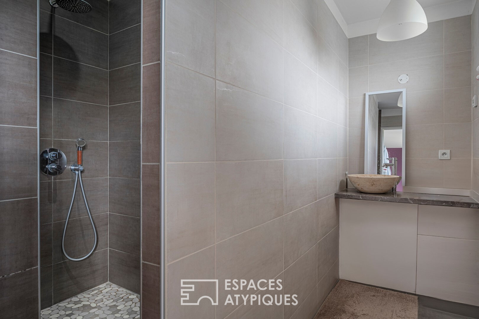 Renovated duplex in a city center house