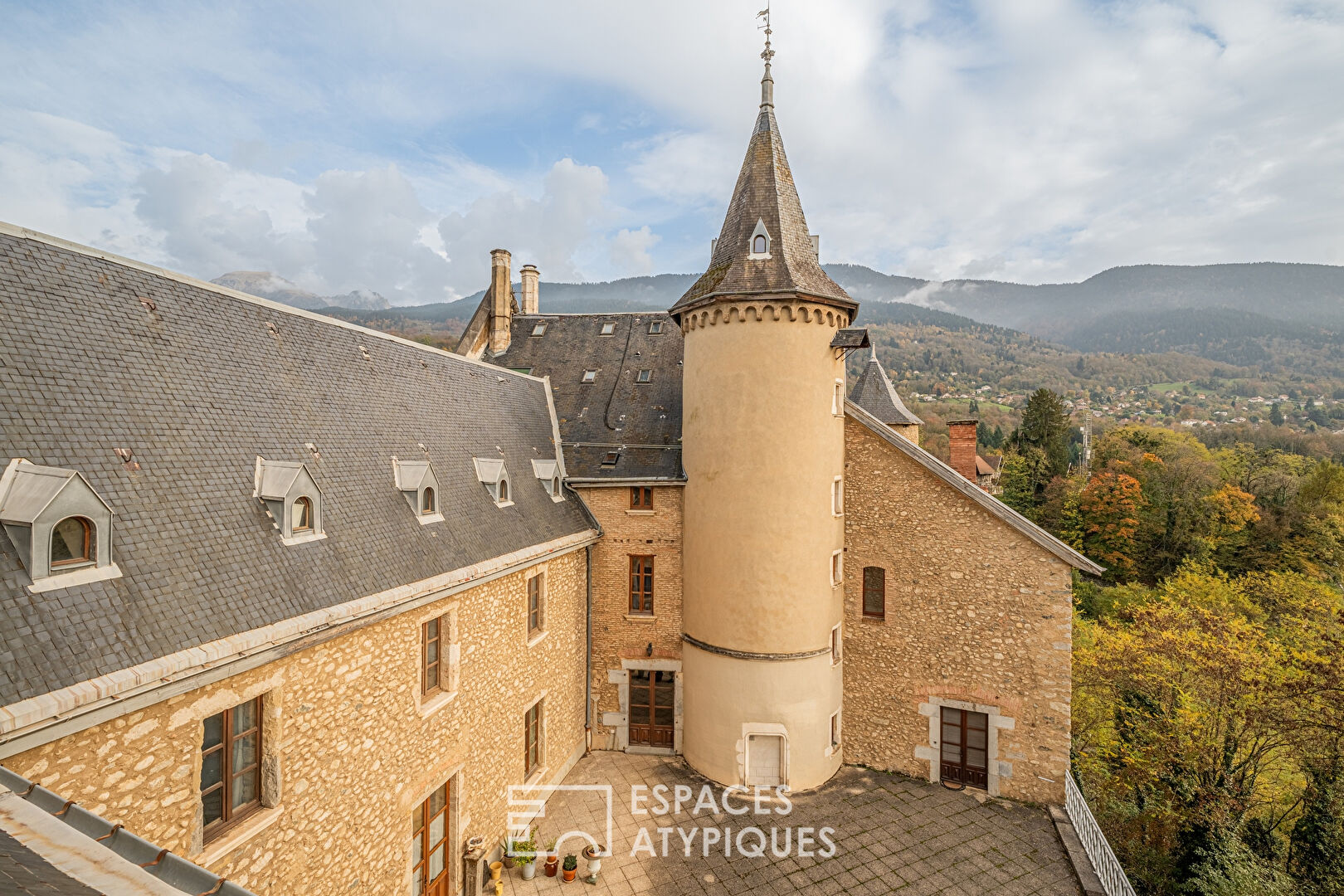 Appartement au château d’Uriage-les-Bains