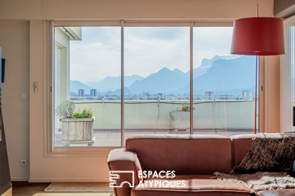 Appartement dernier étage avec sa vue époustouflante