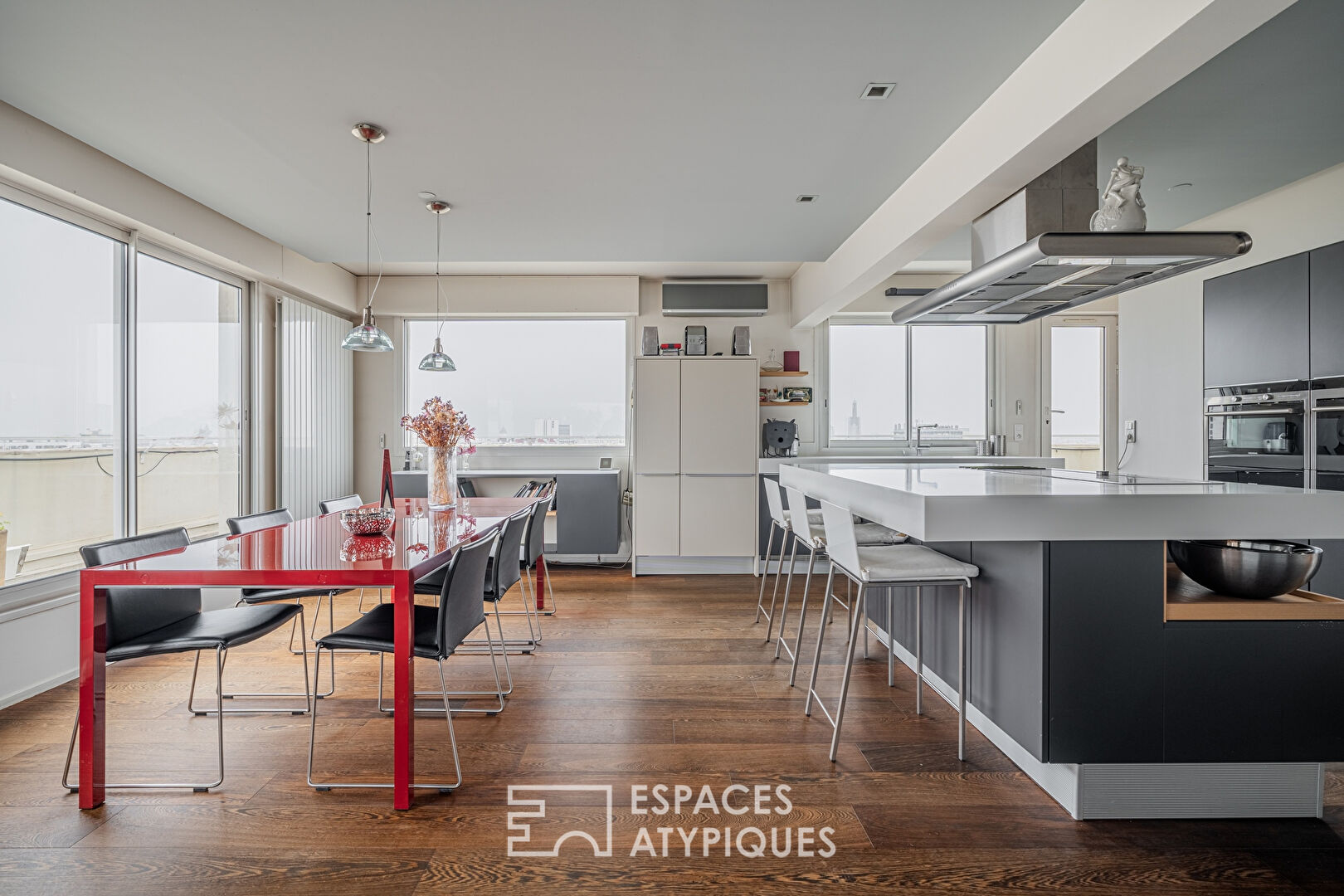 Appartement dernier étage avec sa vue époustouflante
