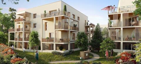 Appartement en dernier étage en cœur de ville