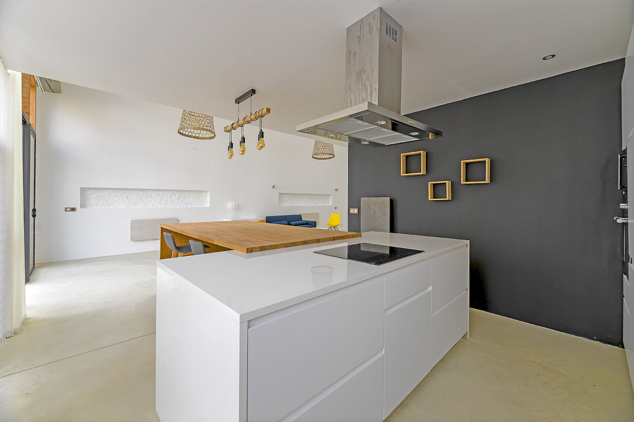 Rénovation de type Loft dans une grange