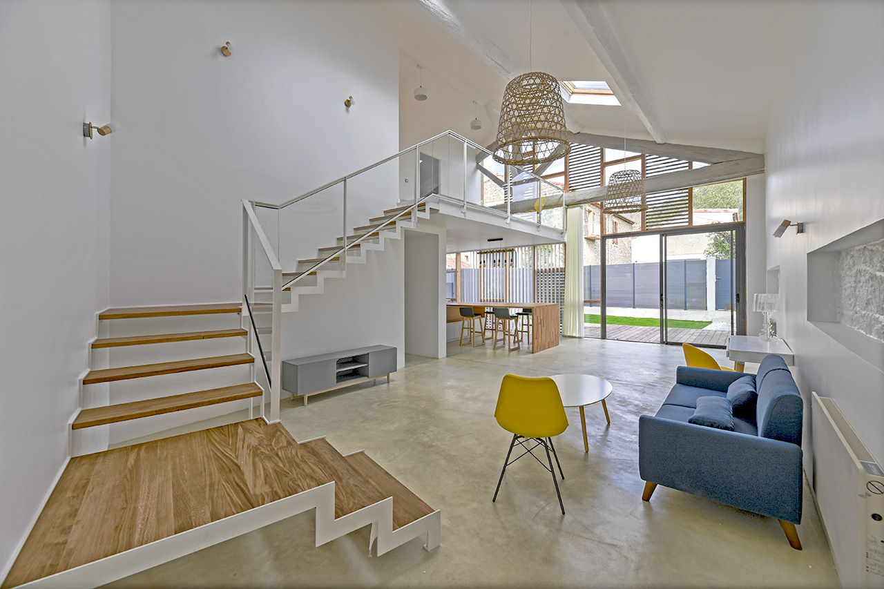 Rénovation de type Loft dans une grange