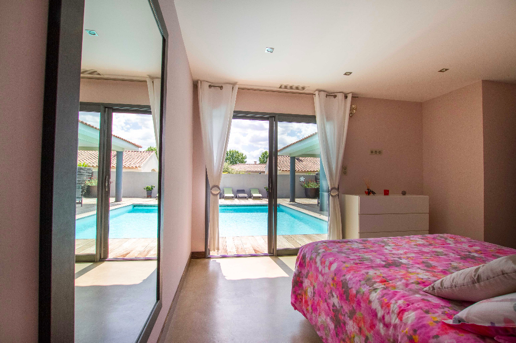Plain pied contemporain au Sud Ouest de Montpellier