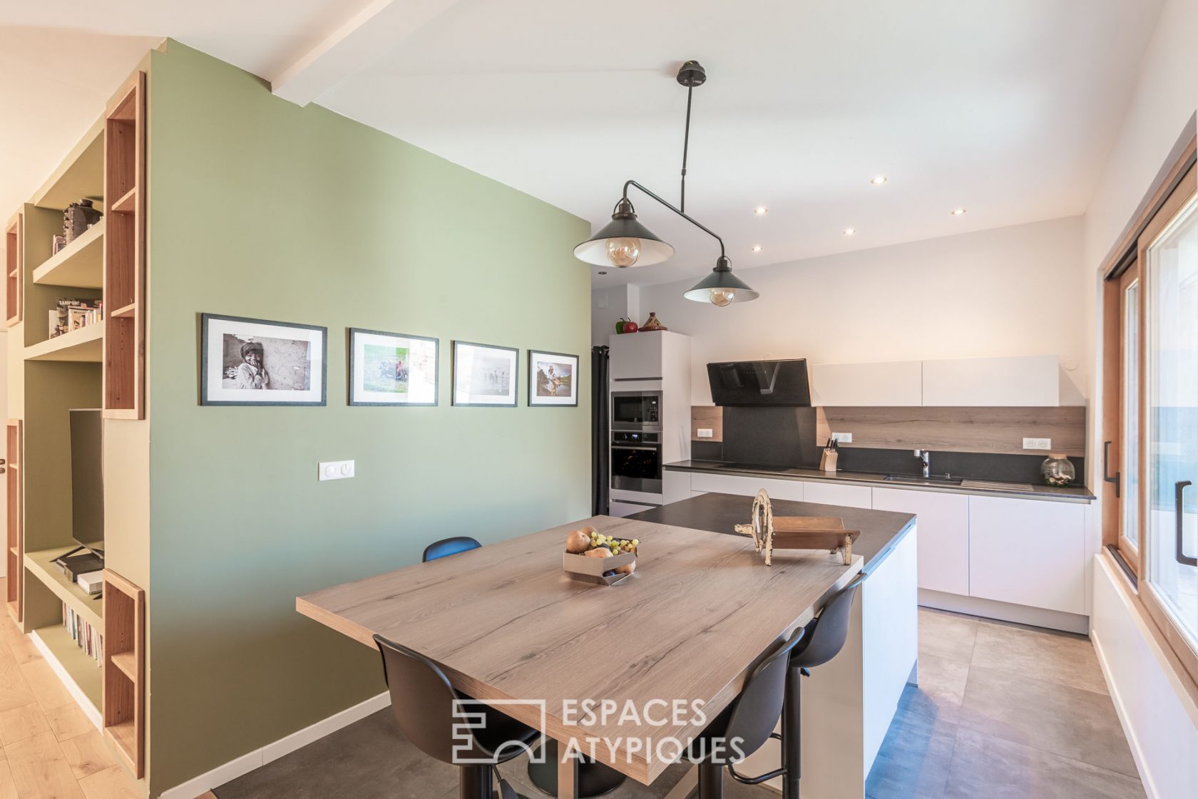 Appartement duplex et terrasse en coeur de ville