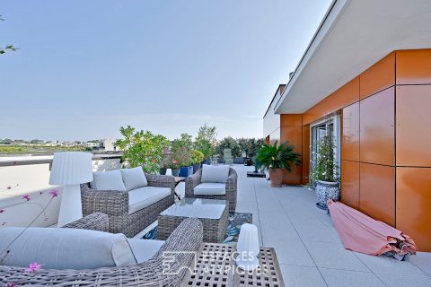 Apartment with terrace and its breathtaking view