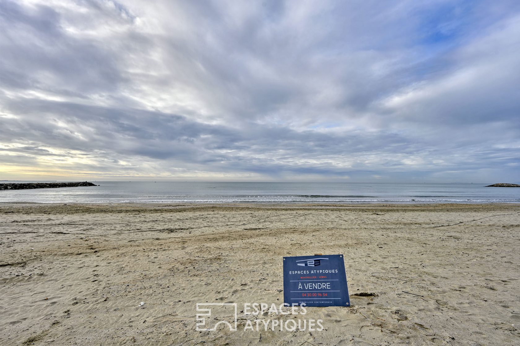 Rez de jardin en bord de mer