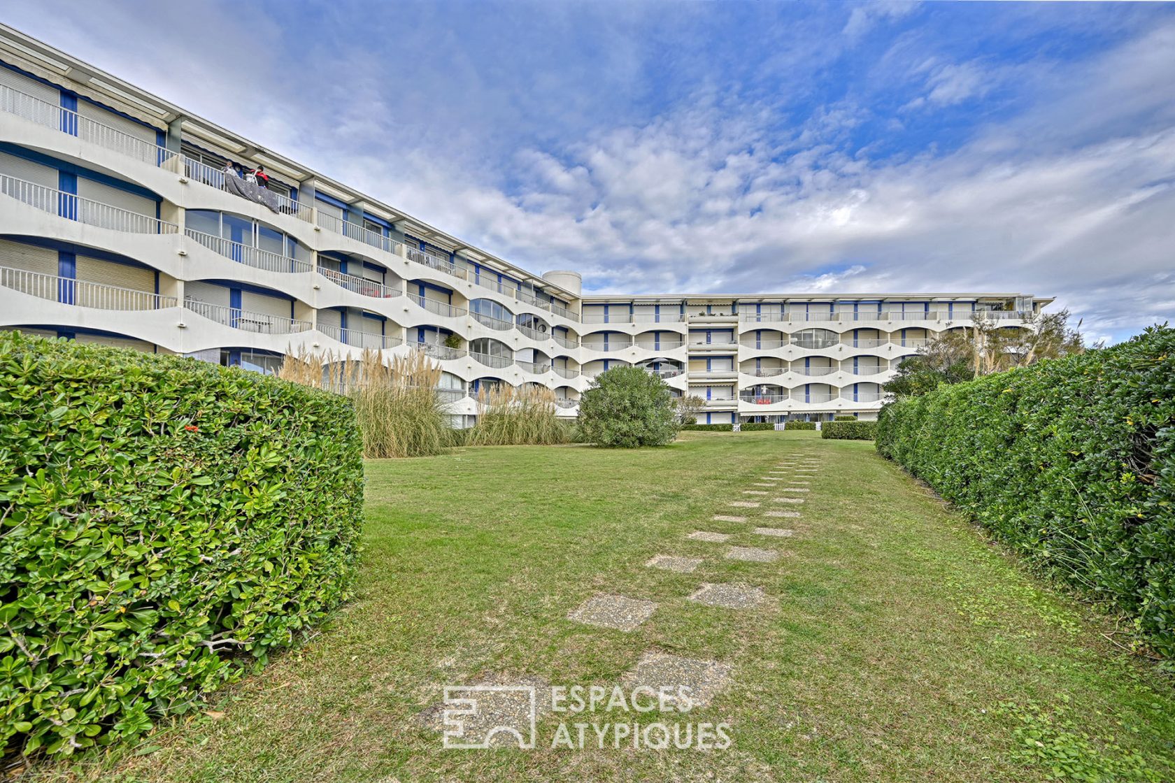 Rez de jardin en bord de mer