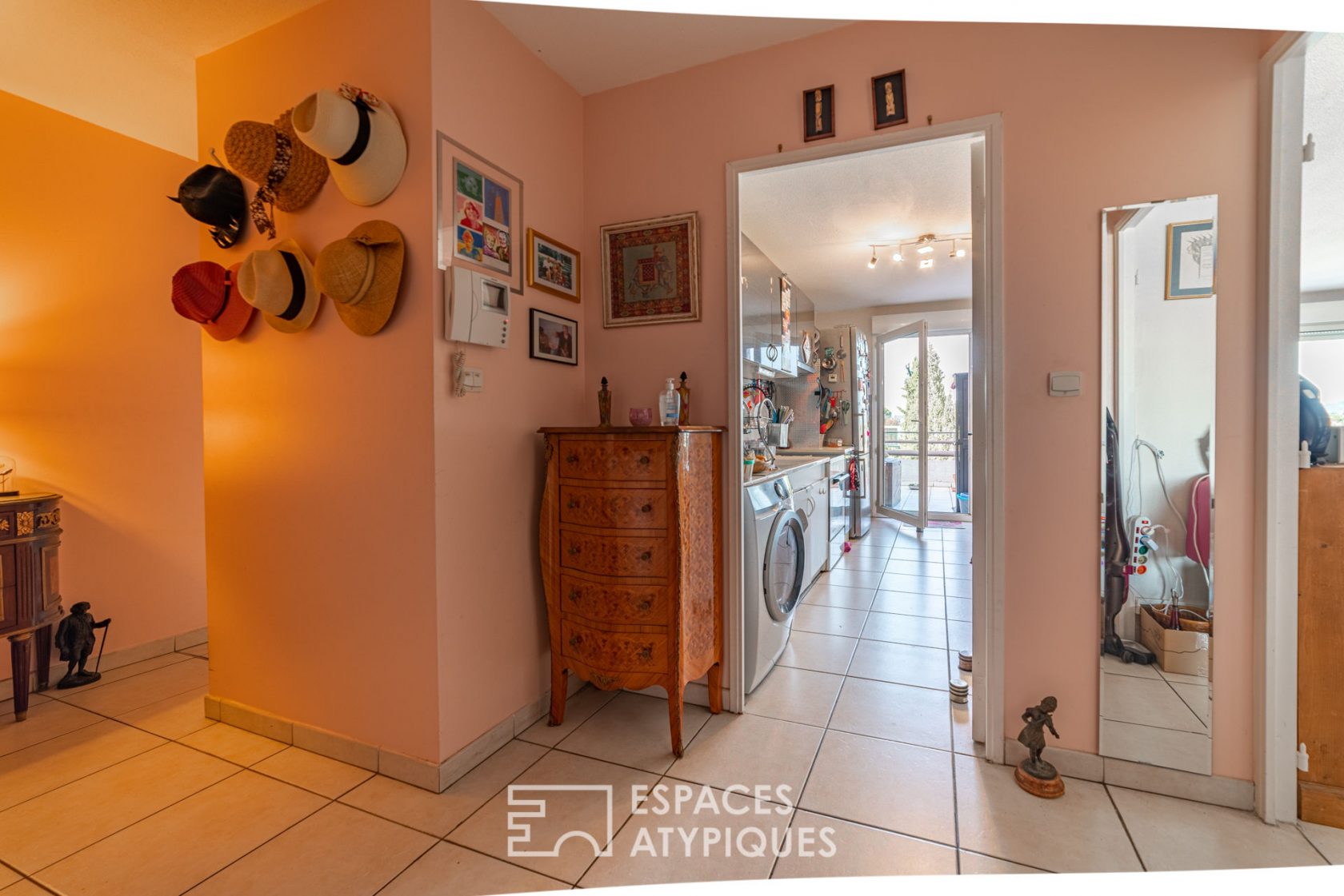 Dernier étage, vue panoramique sur pic st loup
