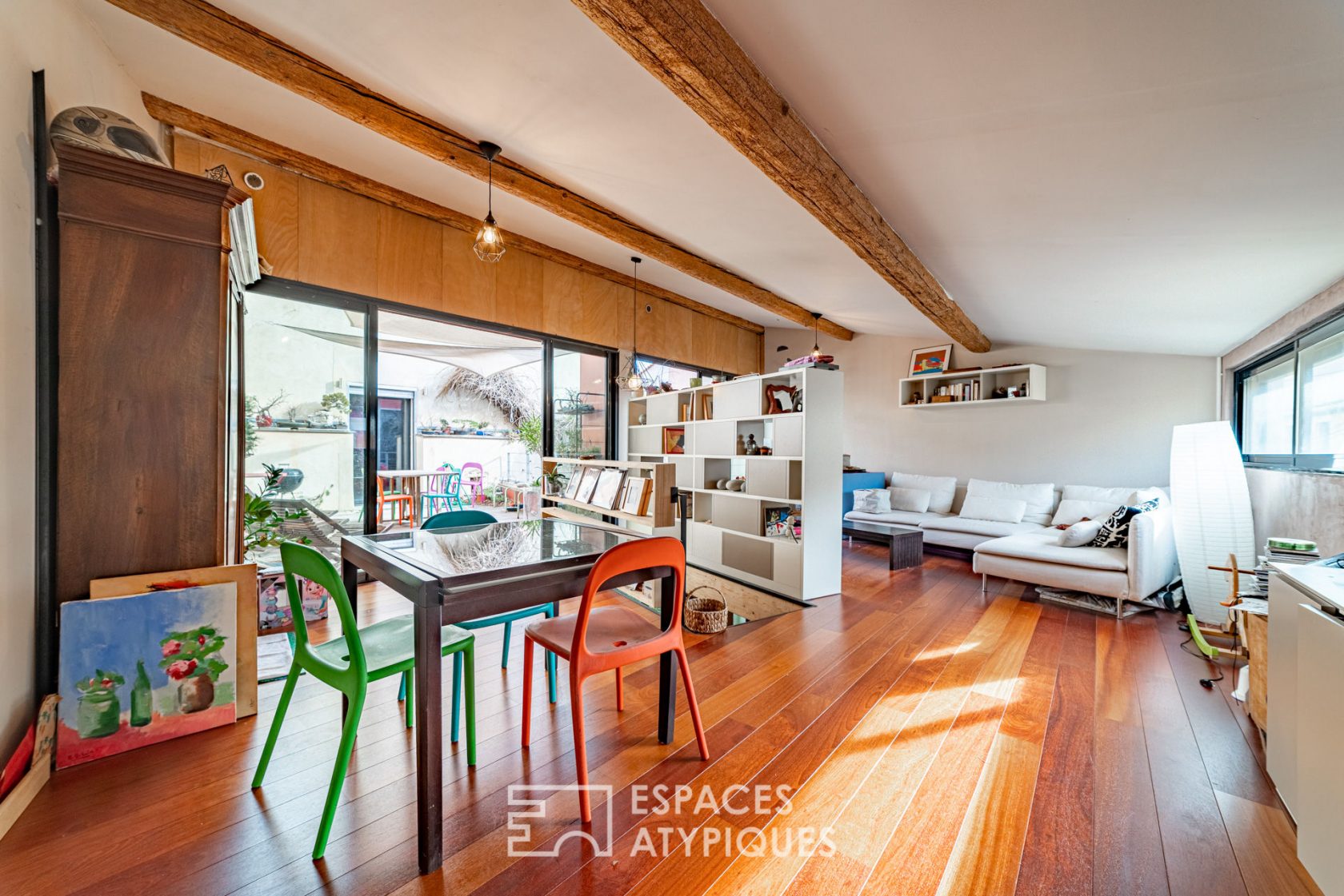 The hidden loft house