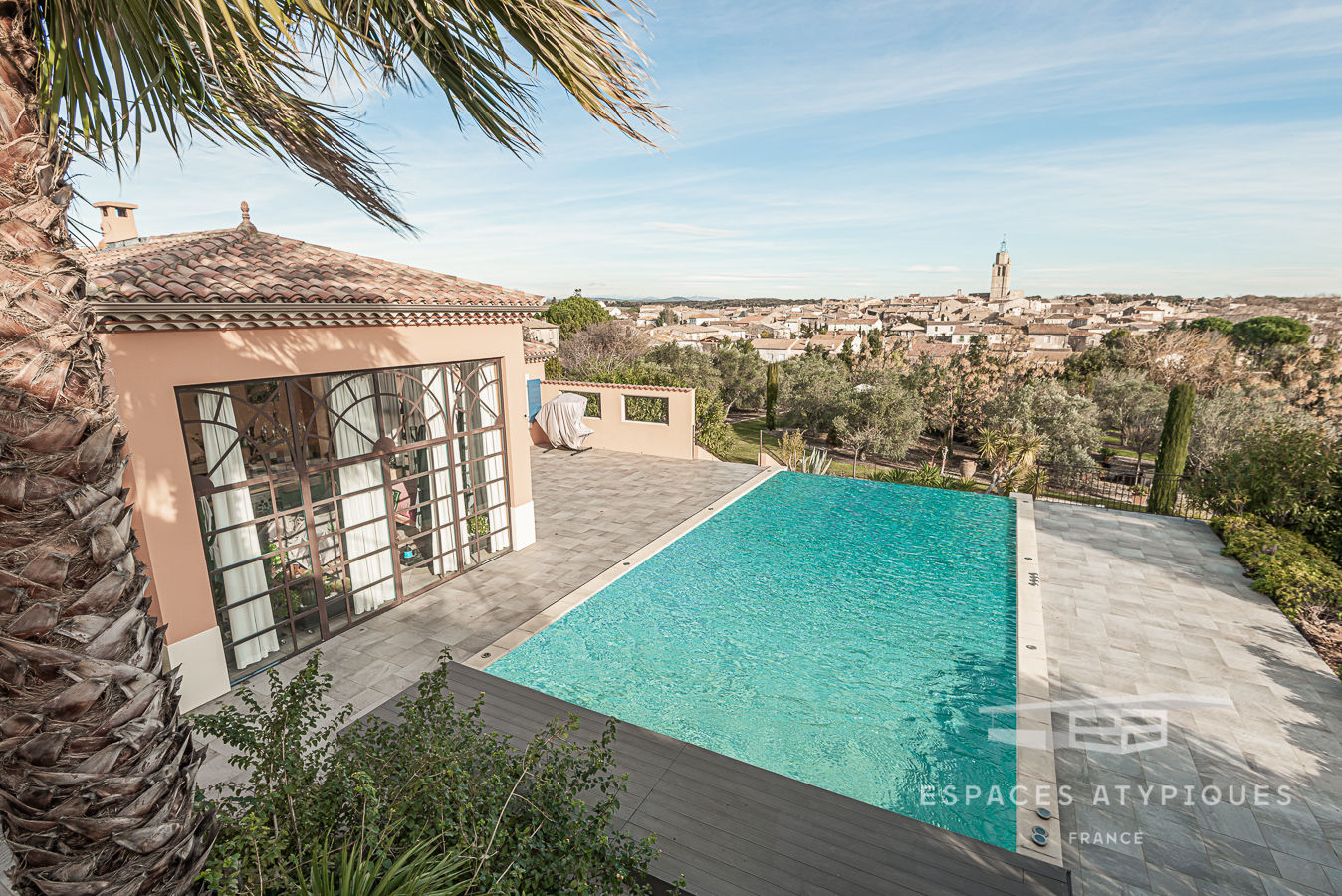 Maison d’architecte avec vue dominante