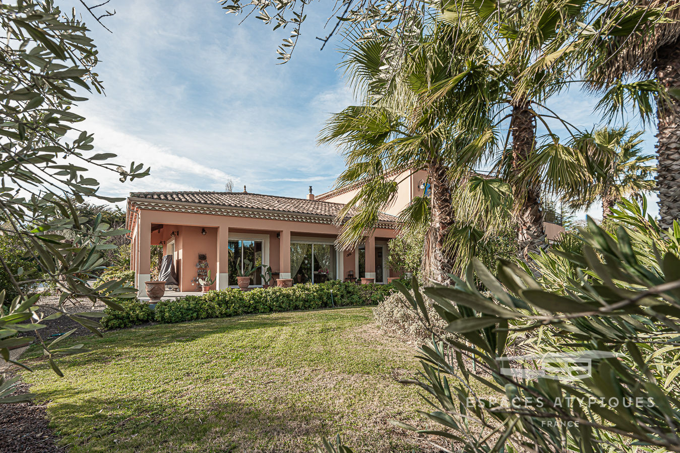 Maison d’architecte avec vue dominante