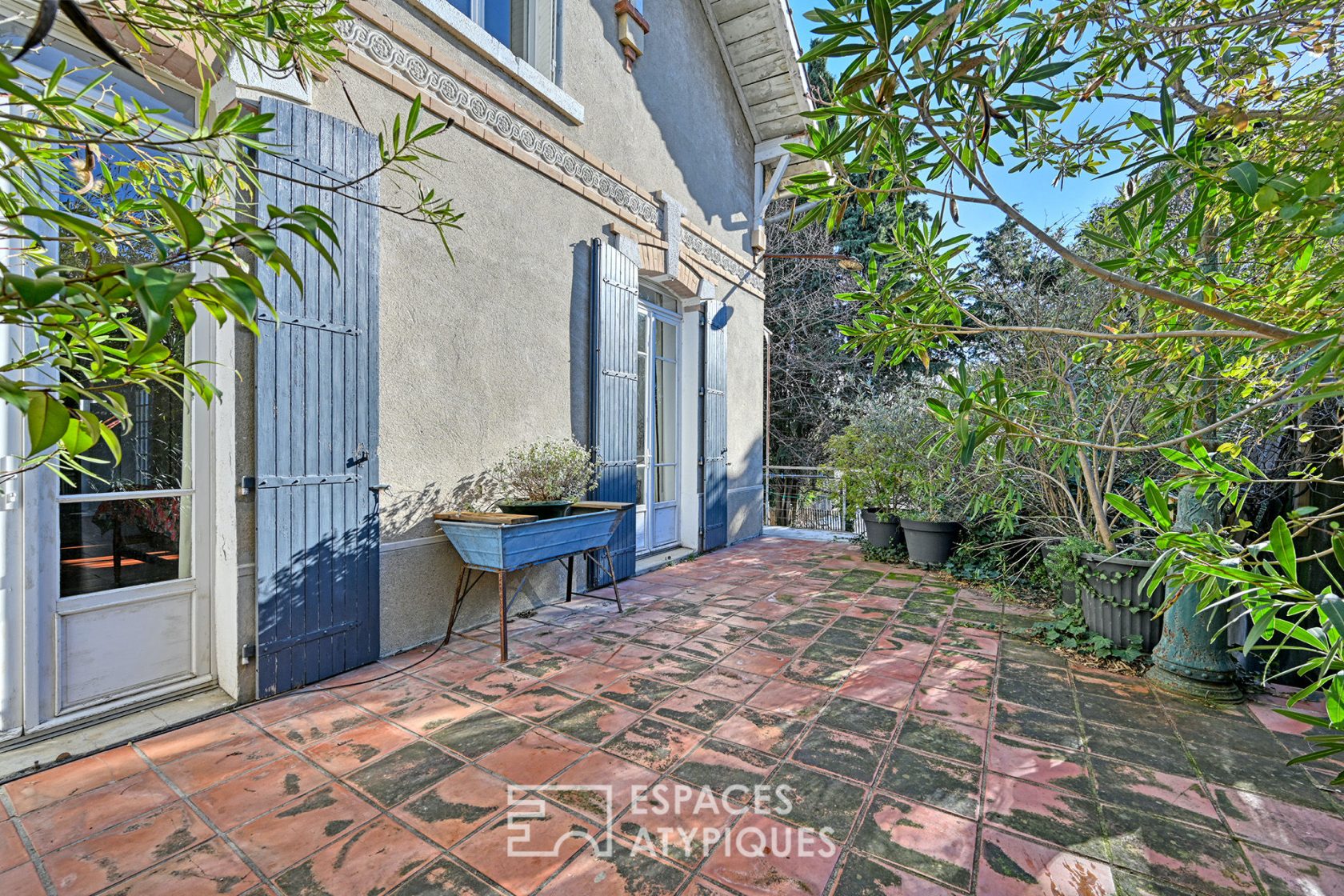 Charming house from 1900, garden and swimming pool, Mont Duplan