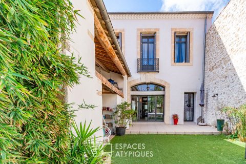Beautiful bourgeois house with garden