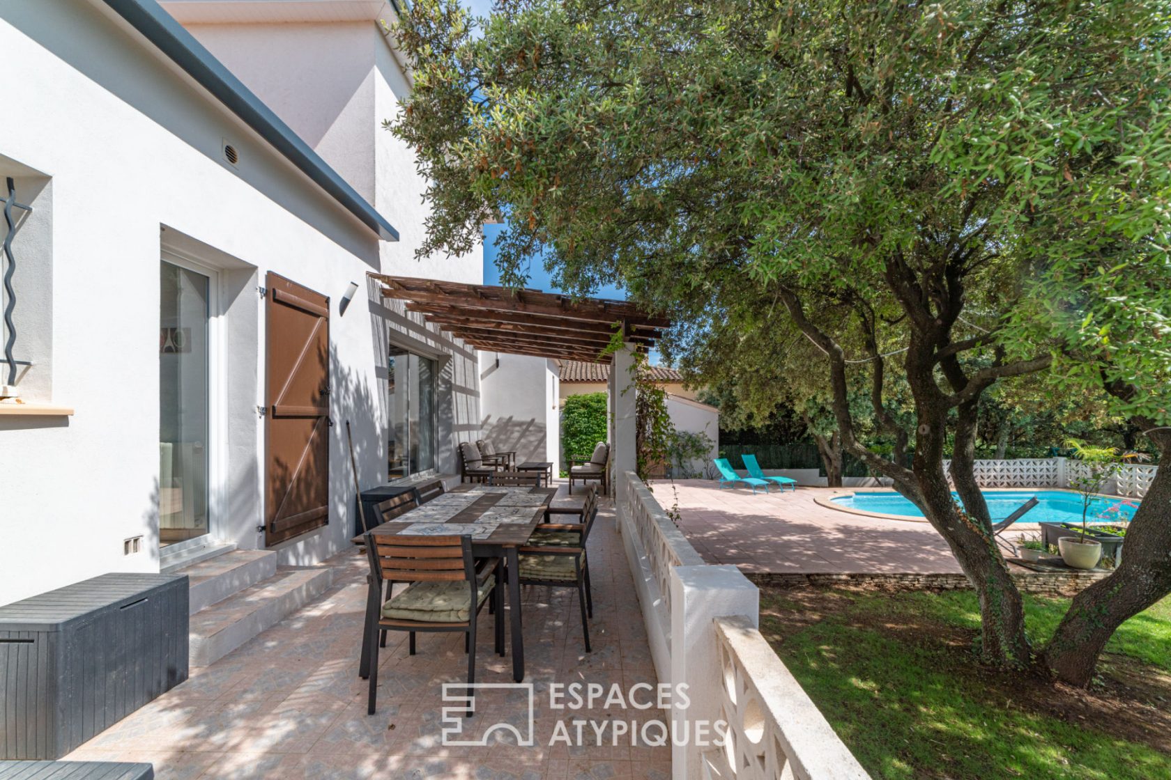 Confortable villa avec piscine