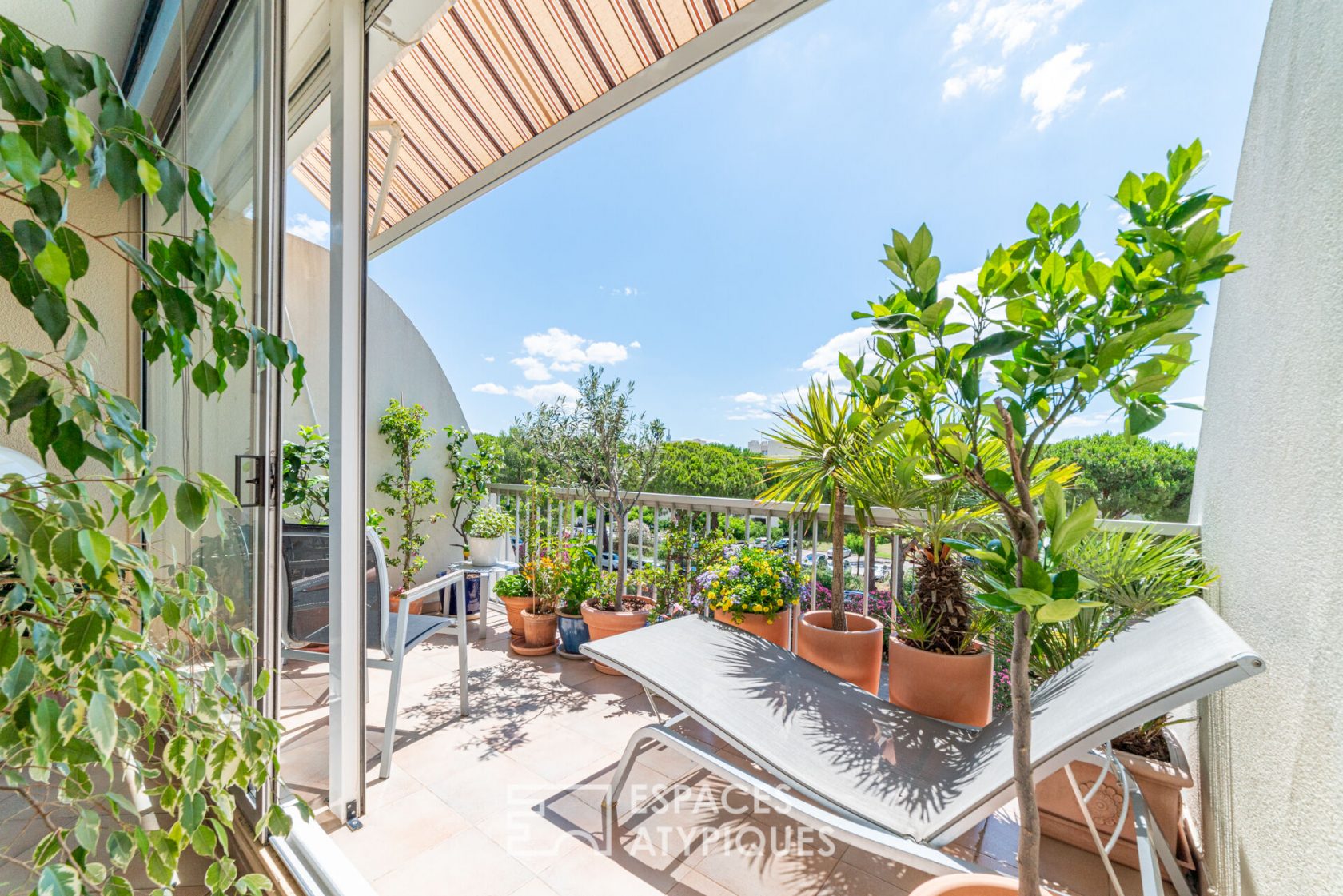 Bright apartment near the sea