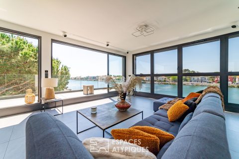 Sublime contemporary villa with spectacular view