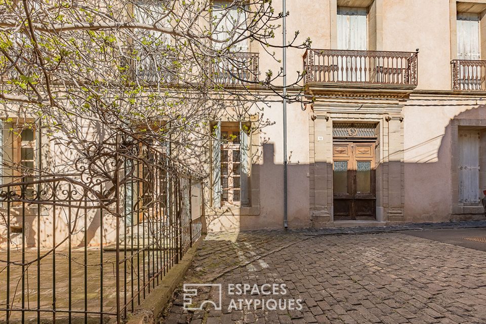 Maison de maître de caractère à Nizas, à deux pas de Pézenas