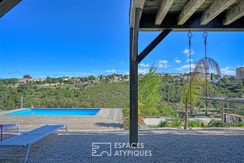 Une villa entre ciel et garrigue à Juvignac