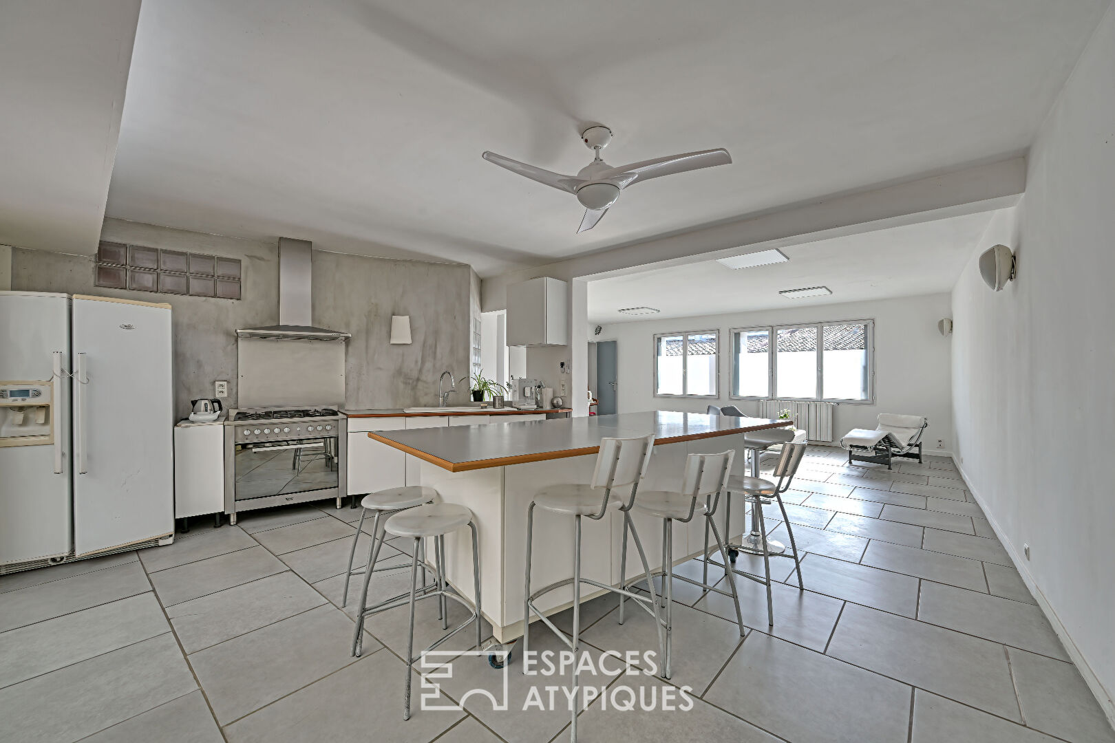 Photographer’s house with its intimate patio