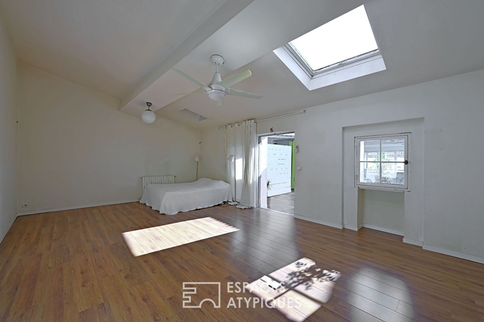 Photographer’s house with its intimate patio