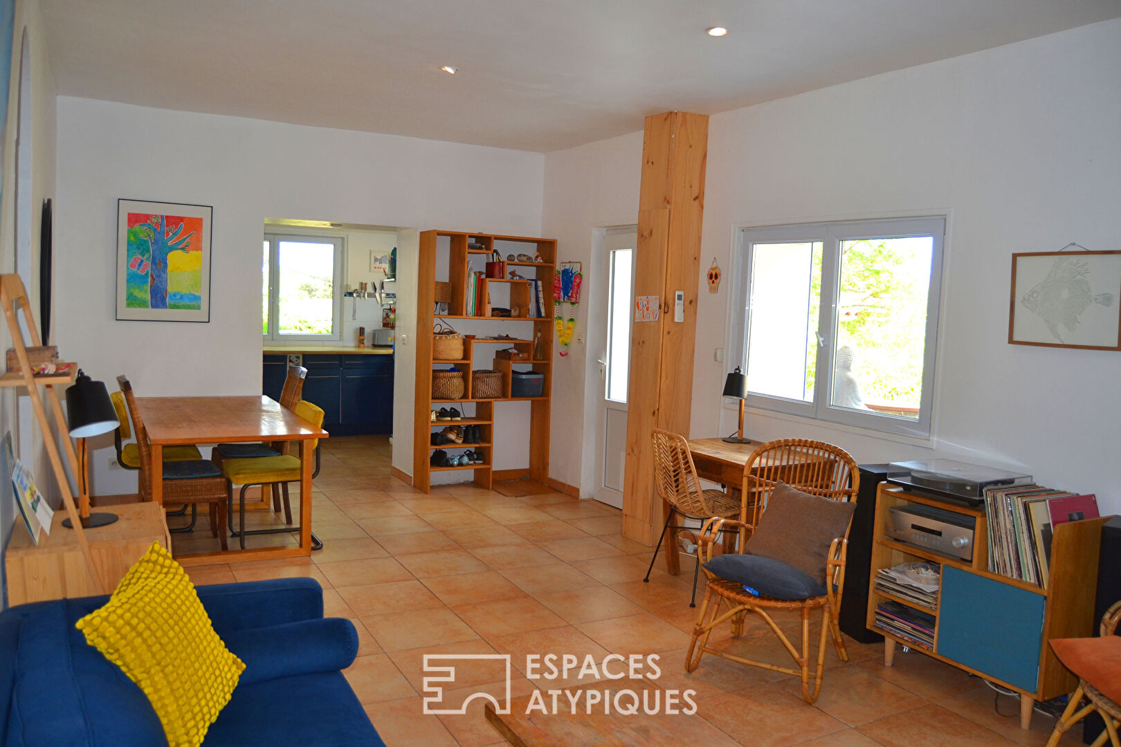 Authentic Sète hut with exceptional view of the Thau lagoon
