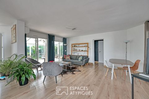 Maison lumineuse avec T2 indépendant et extérieurs sans vis-à-vis à Carnon-Plage
