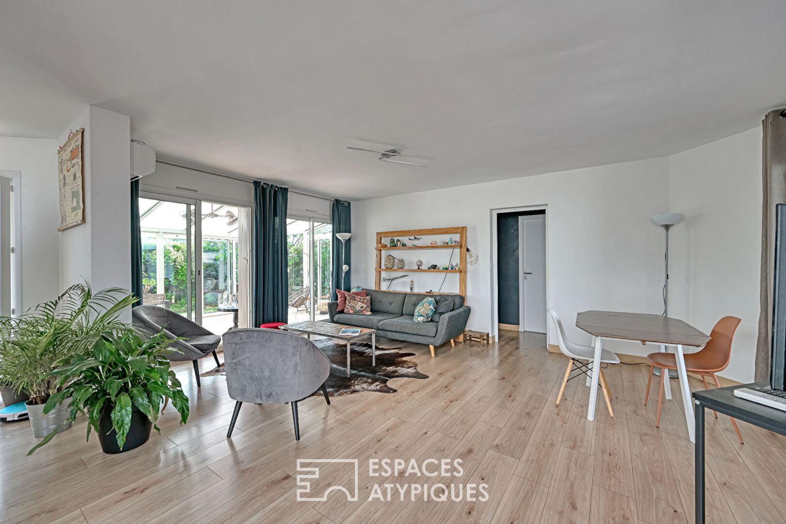 Maison lumineuse avec T2 indépendant et extérieurs sans vis-à-vis à Carnon-Plage
