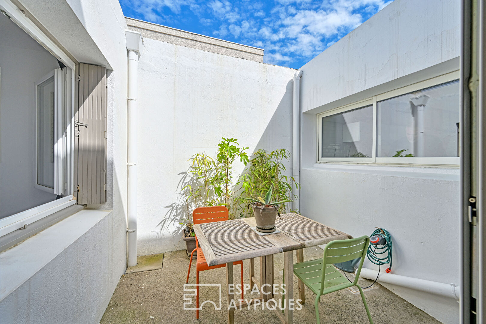 Maison lumineuse avec T2 indépendant et extérieurs sans vis-à-vis à Carnon-Plage