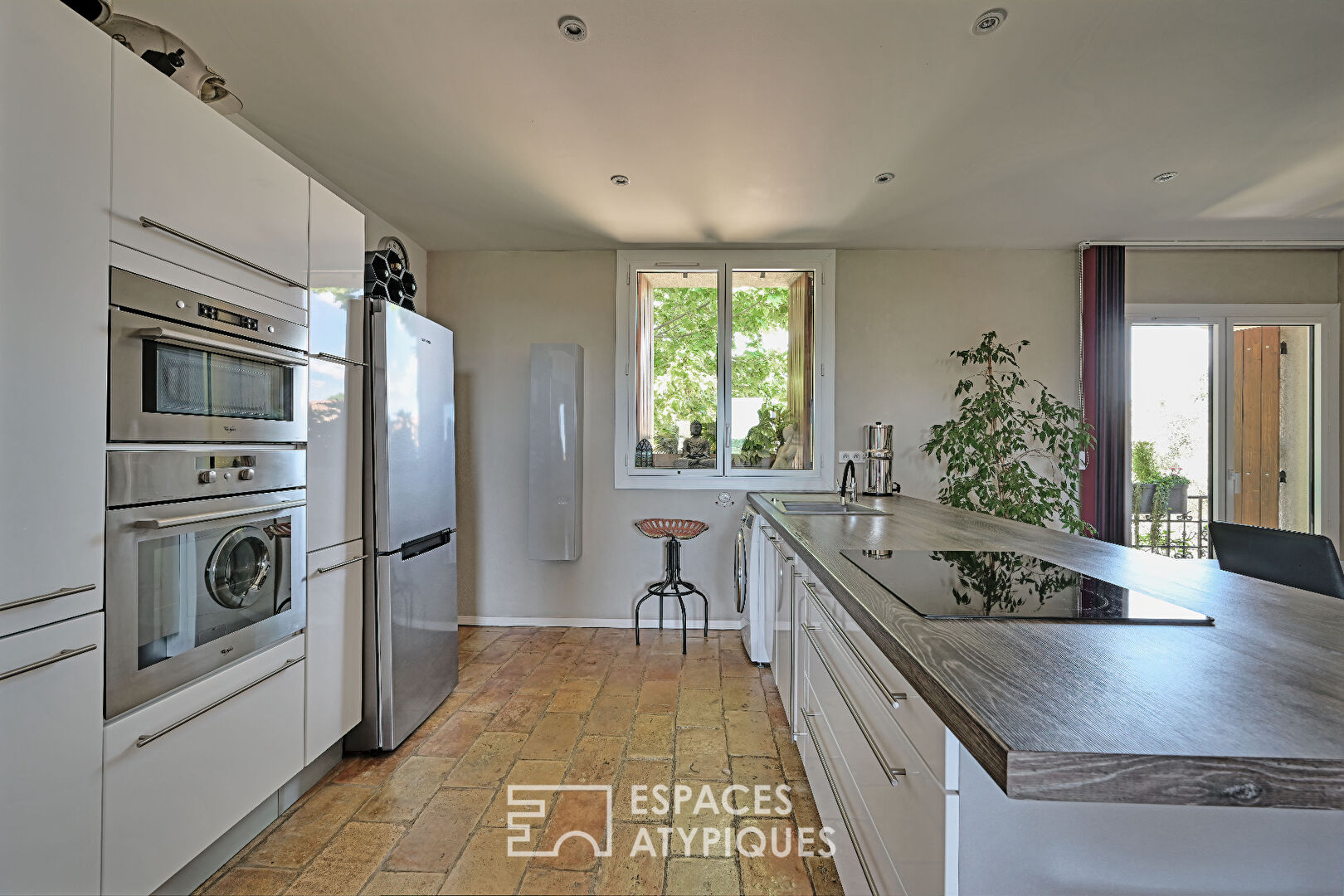 Charming duplex in an old farmhouse, in the heart of nature in Lattes