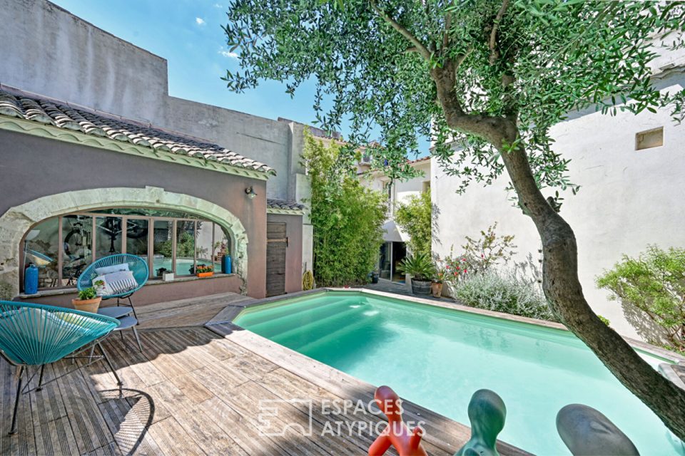 Charmante maison de village avec piscine
