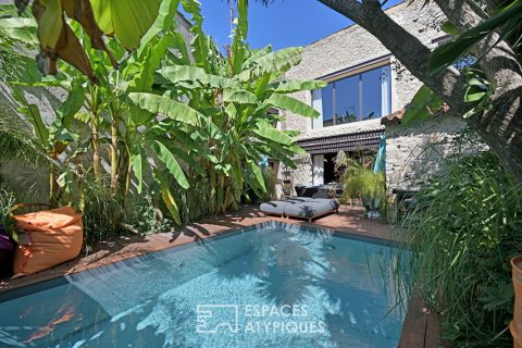 Former winemaker renovated with charm, space and swimming pool