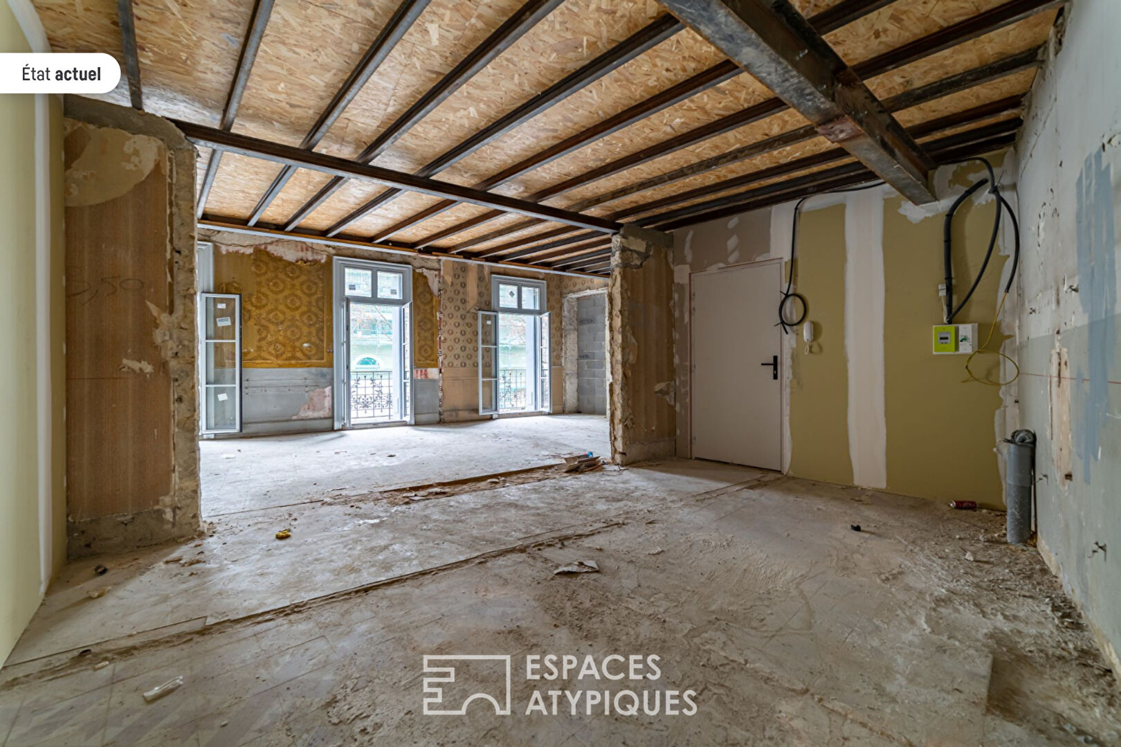Loft brut en duplex