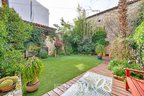 Superb village house with garden