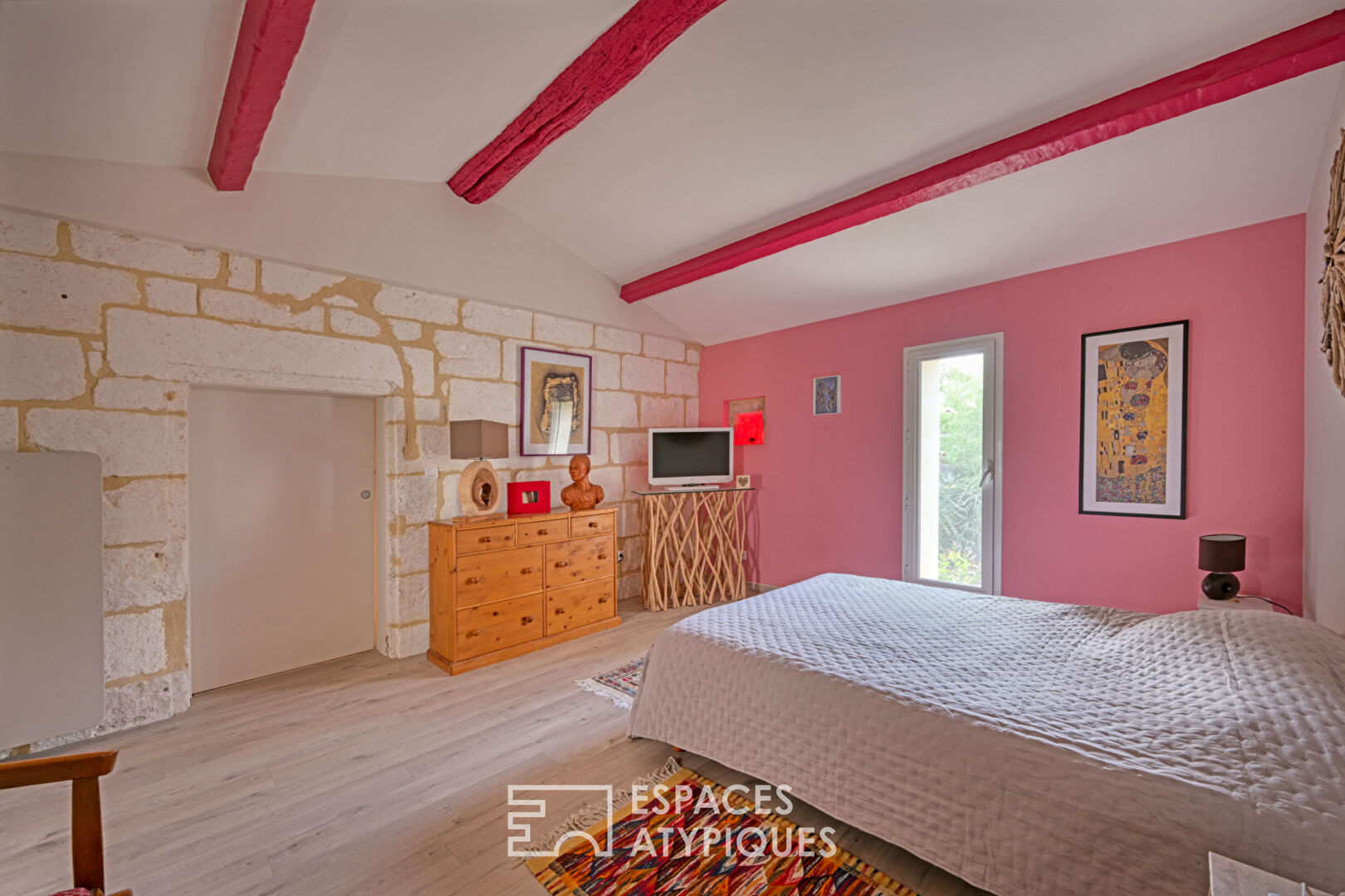 Superb village house with garden