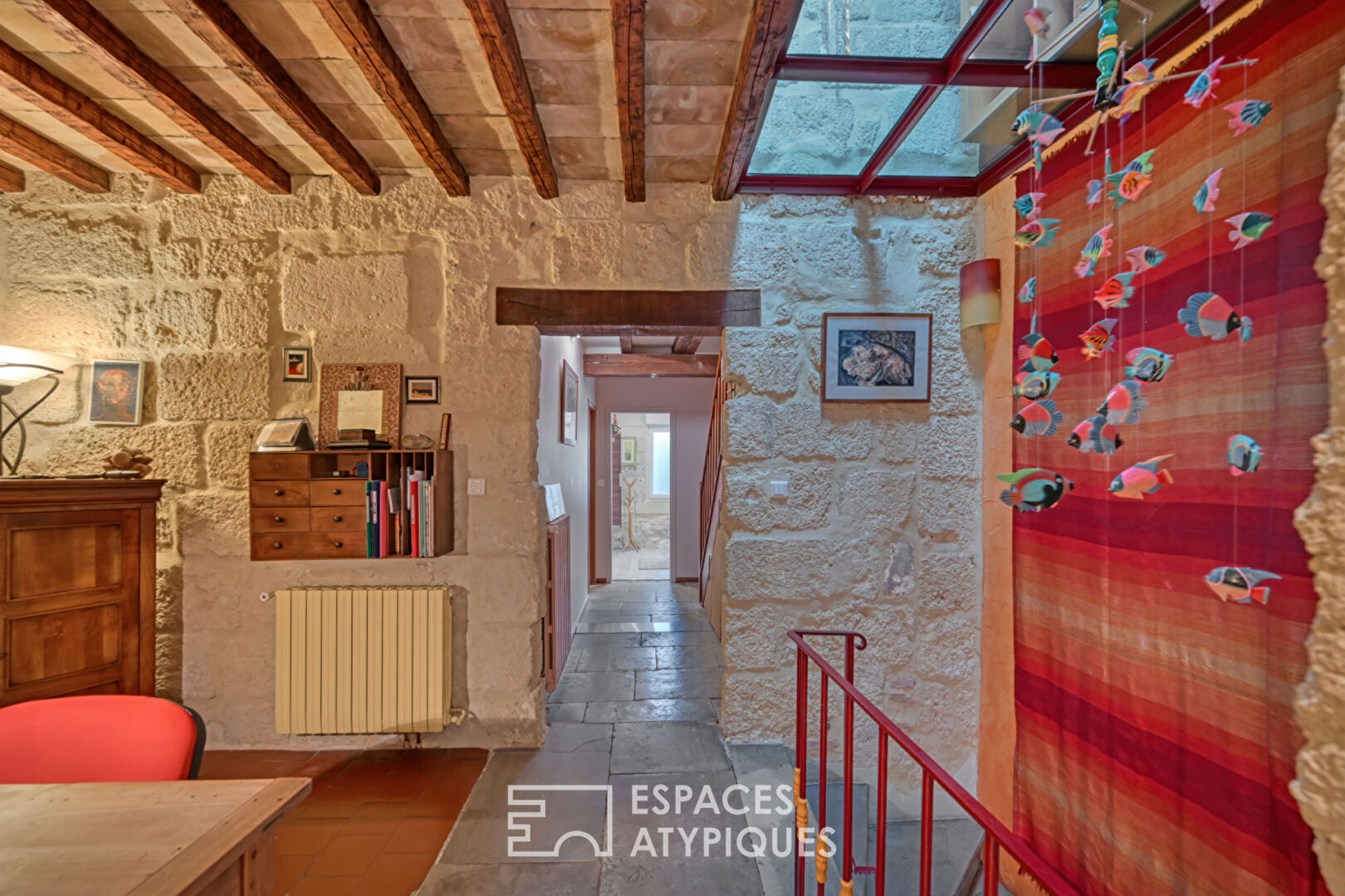 Superb village house with garden