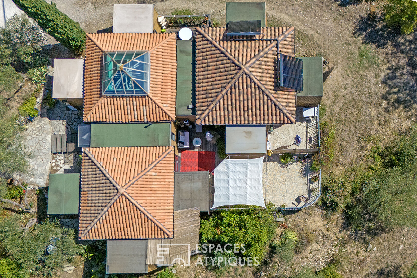 Japanese-inspired house north of Montpellier
