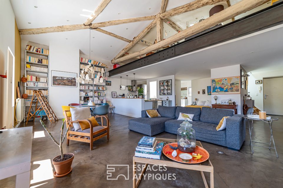 Loft d'exception en dernier étage : vivez au sommet !