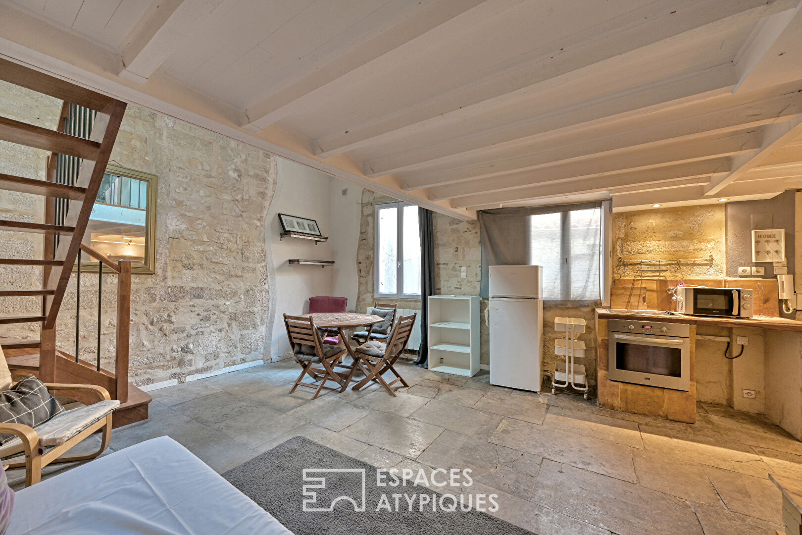 Duplex apartment in the Ecusson